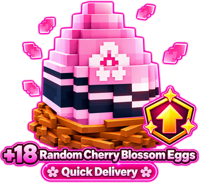 +18 Random Cherry Blossom Eggs