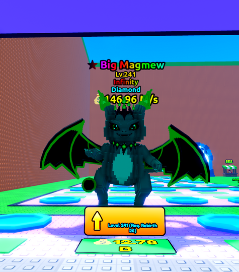 OP Big Diamond Magmew (146.96M/s)