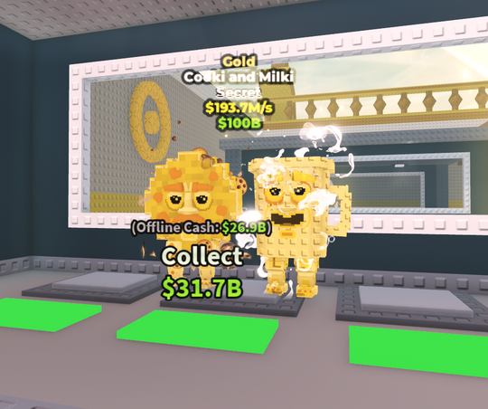 Gold Cooki and Milki (190M/s+)