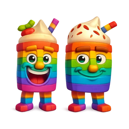 Rainbow Fragrama and Chocrama