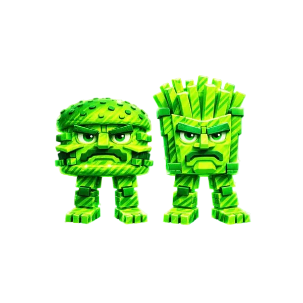Radioactive Burguro And Fryuro