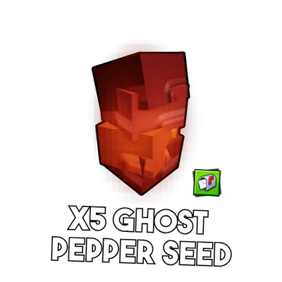 x5 Ghost Pepper Seed