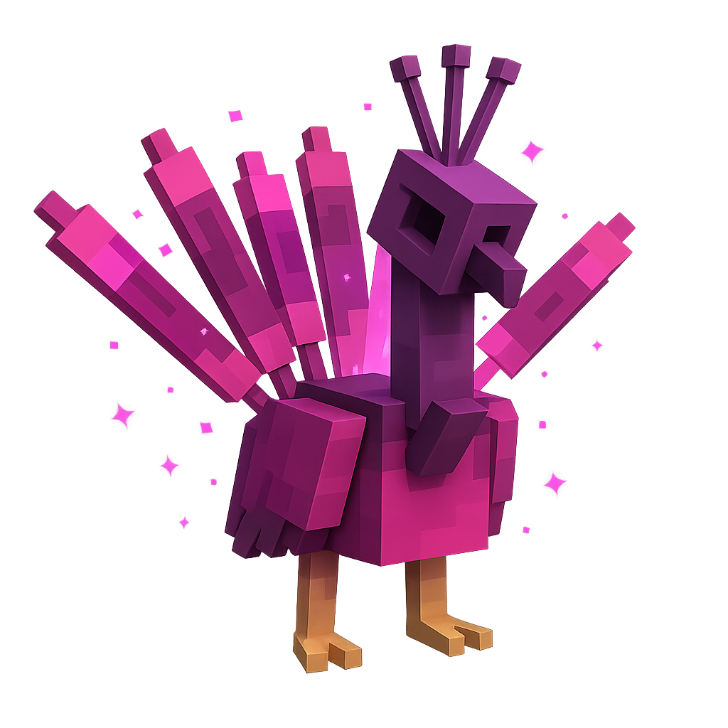 Huge Nightmare Peacock