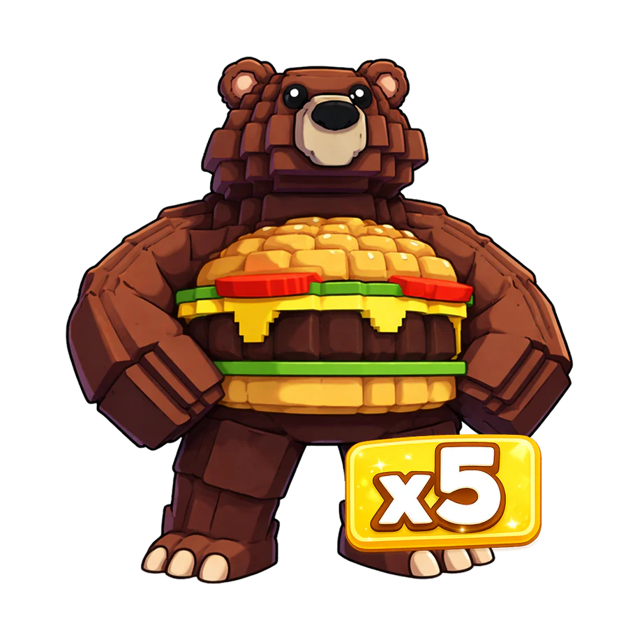 x5 Burgerini Bearini