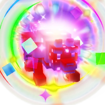 Rainbow Star Wolf