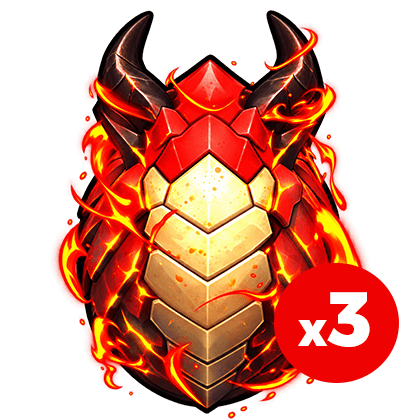 x3 Dragon Egg