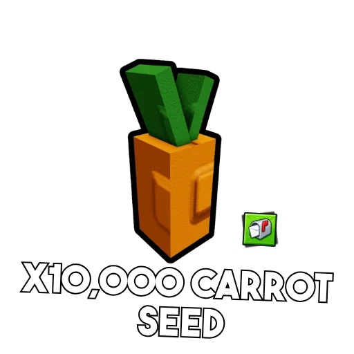 x10,000 Carrot Seed