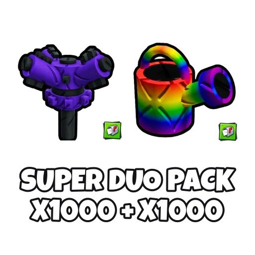 Super Duo Pack (x1000 + x1000)